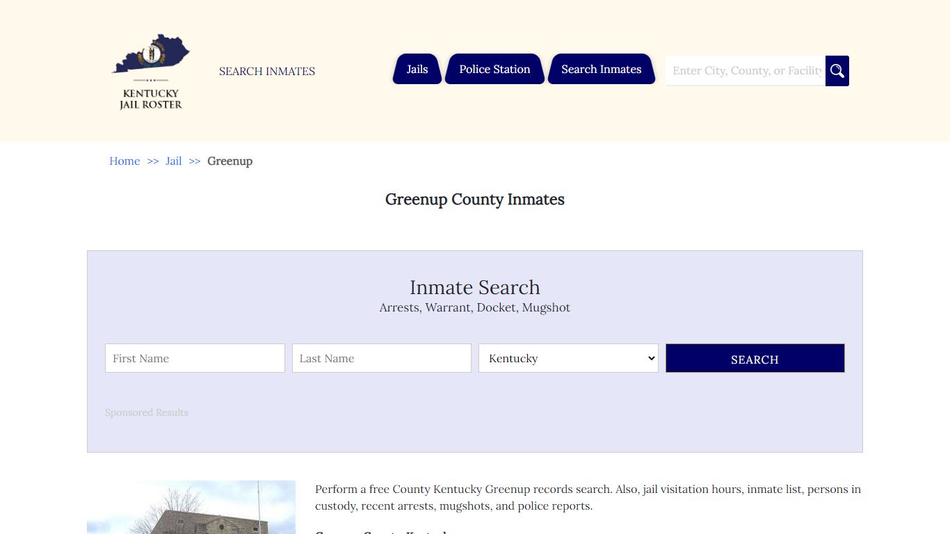 Greenup County Inmates | Jail Roster Search